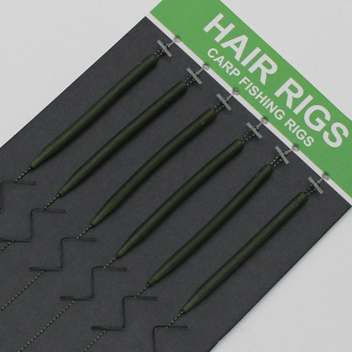 6 Stuks Karpervissen Onderlijnen -Vissen Haak Set - Boilie Haak voor karper - Bivakshop