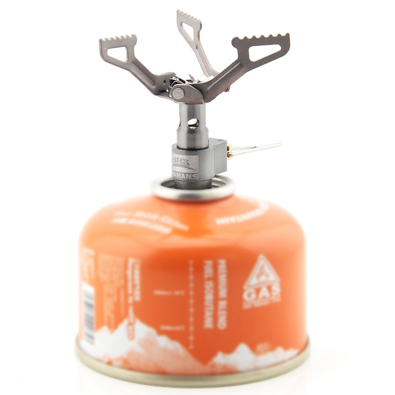 Brs Titanium Gasfornuis - Ultralicht campinggasfornuis - 25G BRS-3000T