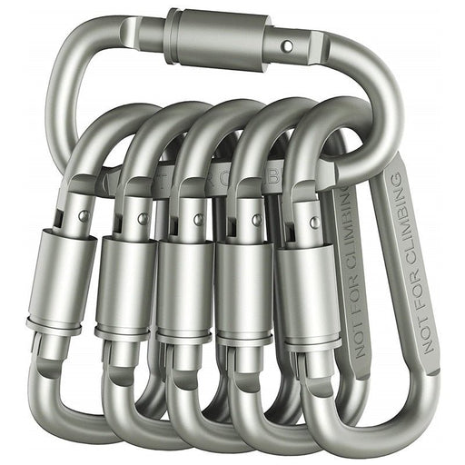 Alluminium D-Ring - 6 stuks - Bivakshop