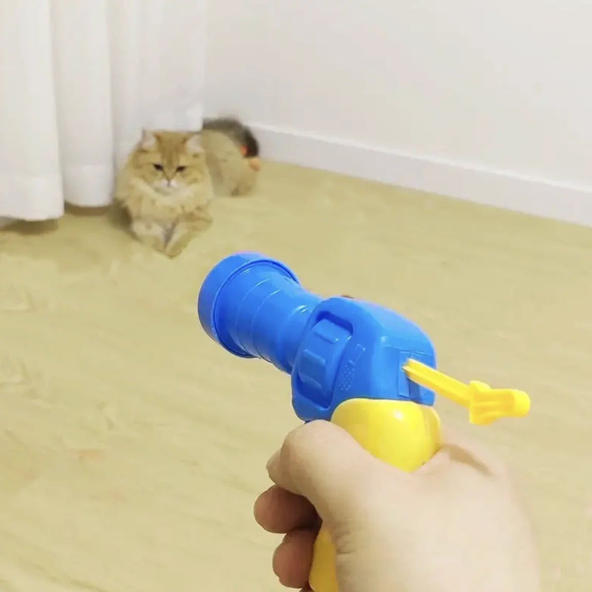 Angbao interactief kat speelgoed - Lanceertraining met creatieve mini pompoms - Bivakshop