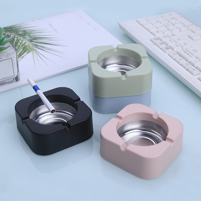 Asbak Eenvoudige Scandinavische Stijl - Blik - Lavendel - Bivakshop