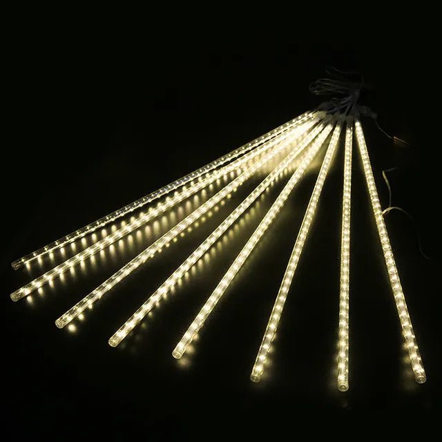 Betoverende LED meteor shower rain lights voor magische feestdecoratie! - Bivakshop