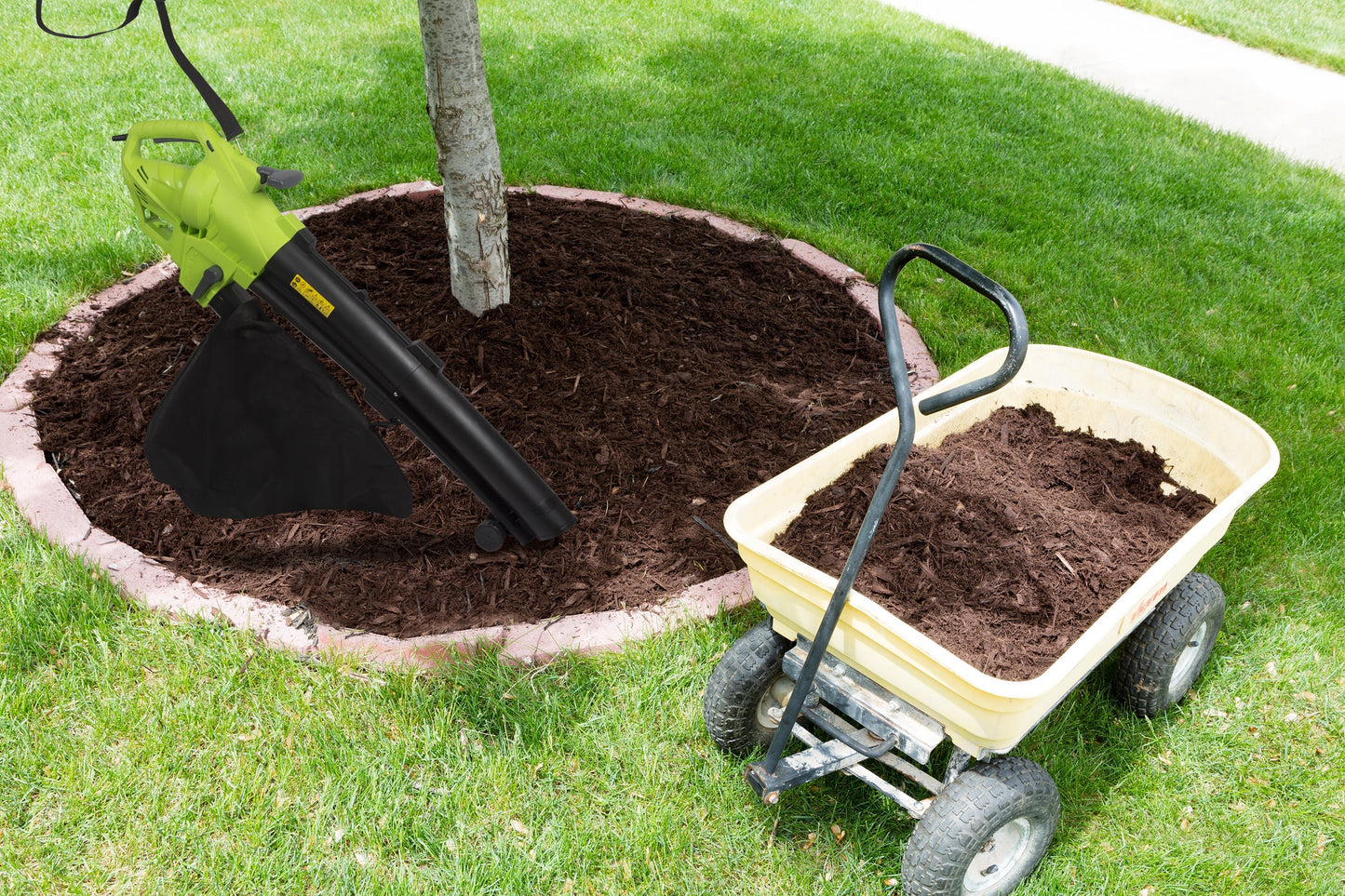 Bladblazer - Met Opvangzak - 3000W - 3-In-1 - Mulcher - Bivakshop