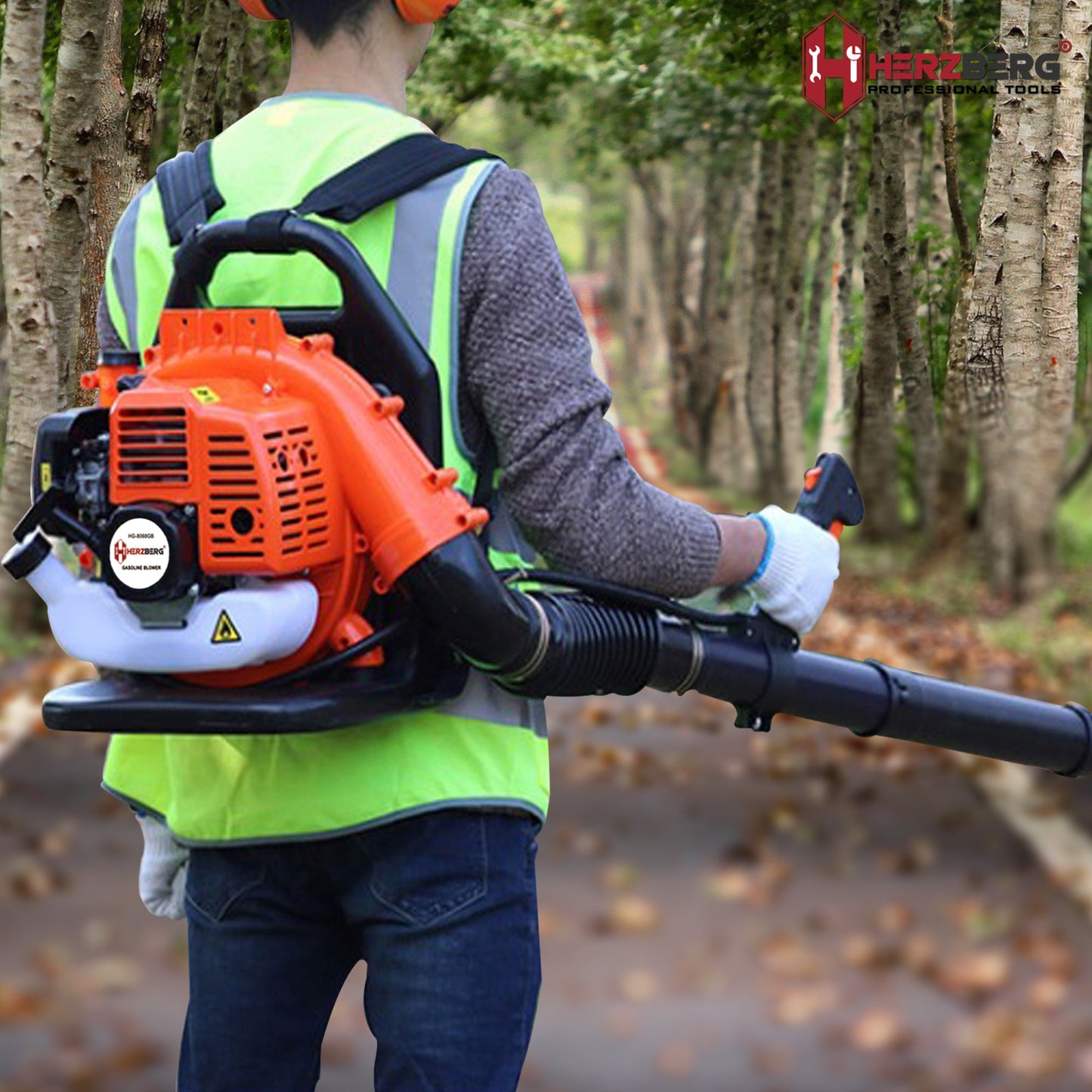 Bladblazer Op Benzine - Trillingsarm - Geluidsarm - Bivakshop