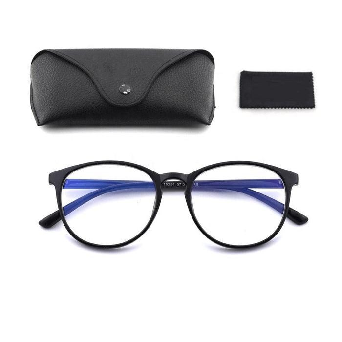 blauw licht bril rond model