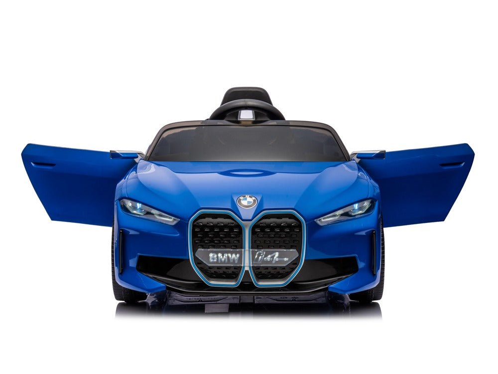 Bmw I4 - Elektrische kinderauto - Blauw - Bivakshop