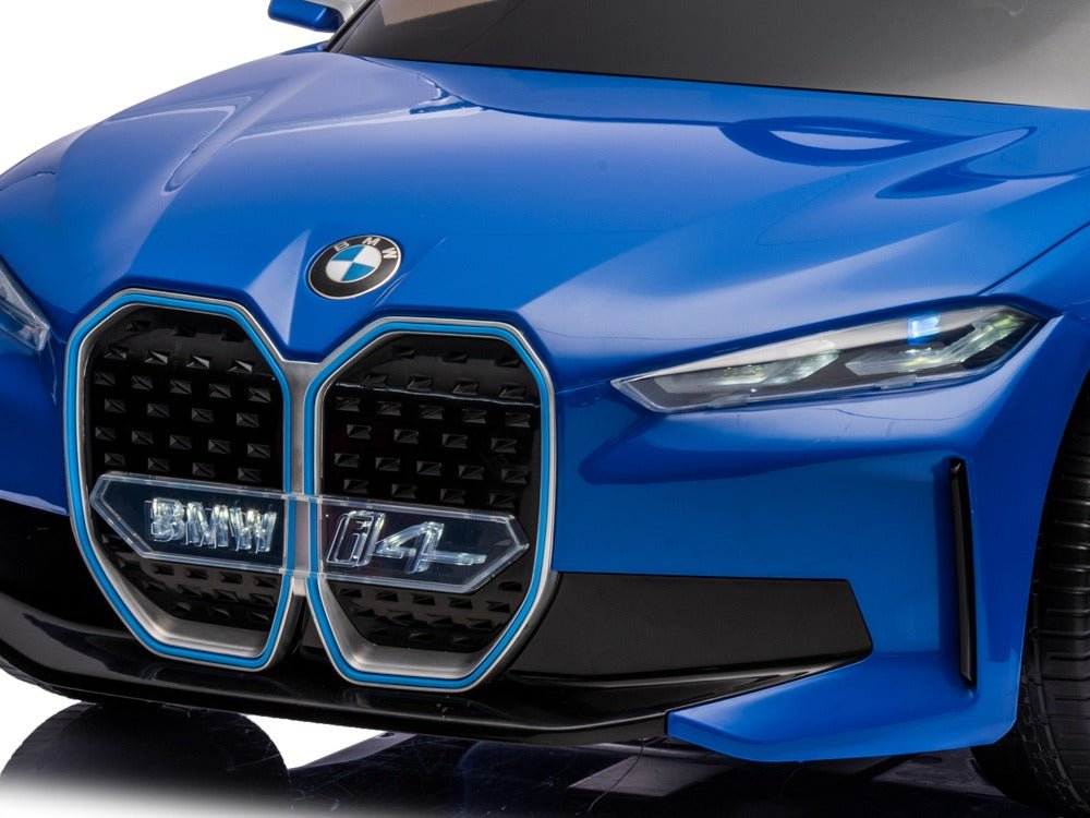 Bmw I4 - Elektrische kinderauto - Blauw - Bivakshop