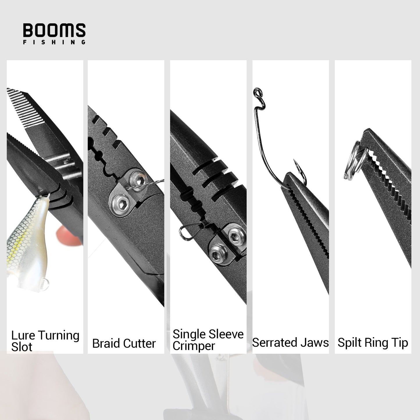 Booms Fishing F03 Vistang 23 cm - RVS - Visschaar - Onthaaktang - Bivakshop