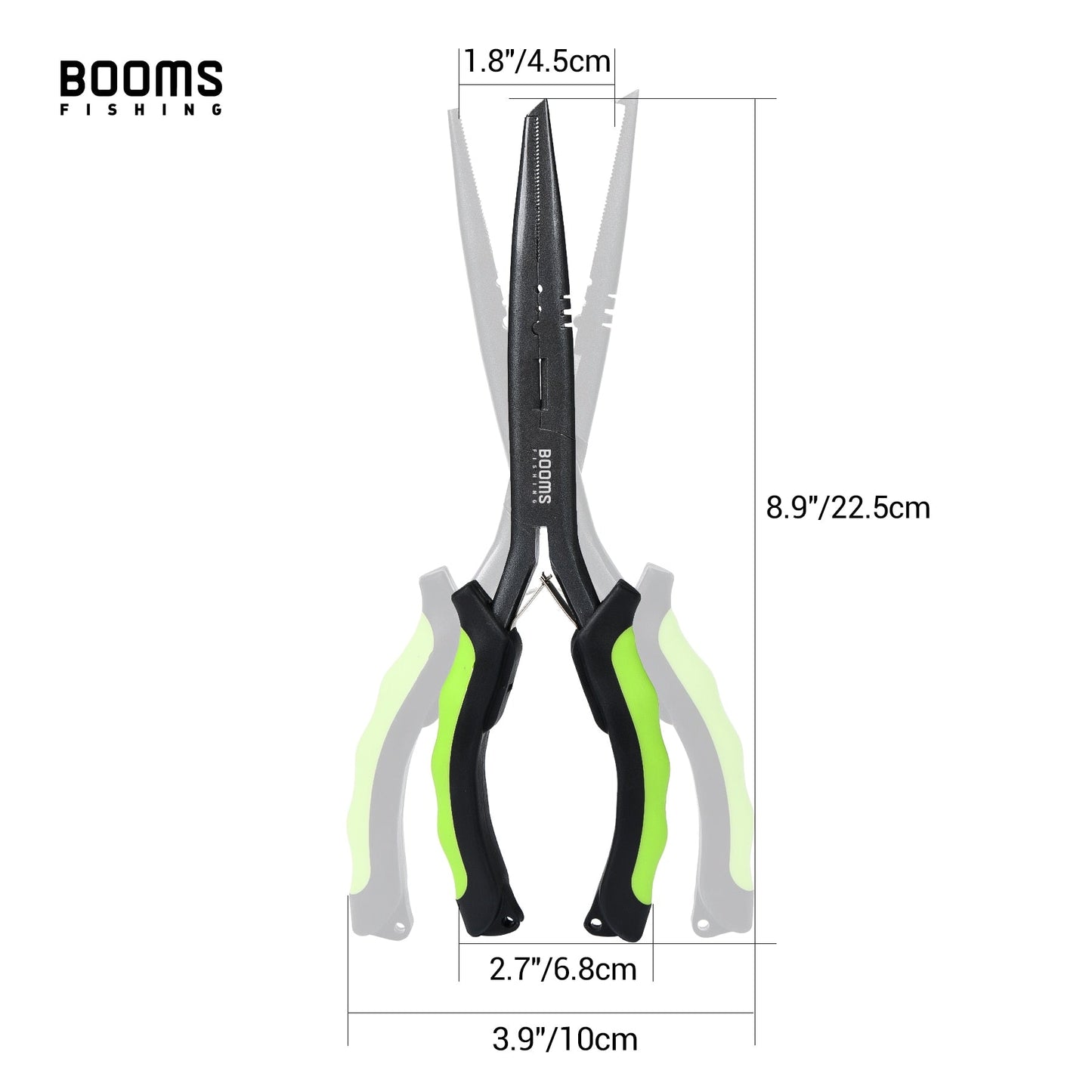 Booms Fishing F03 Vistang 23 cm - RVS - Visschaar - Onthaaktang - Bivakshop