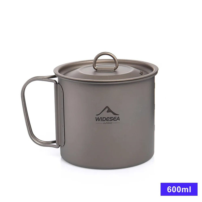 titanium camping mok outdoor keuken