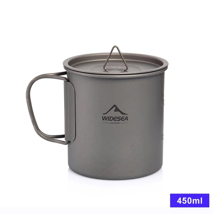 titanium camping mok outdoor keuken