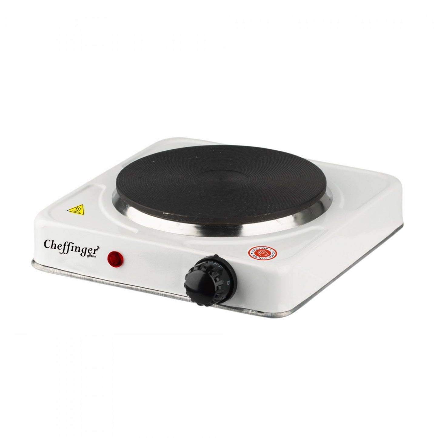 Cheffinger CF-EHS1000: 1000W Elektrische Kookplaat - Enkel - Bivakshop