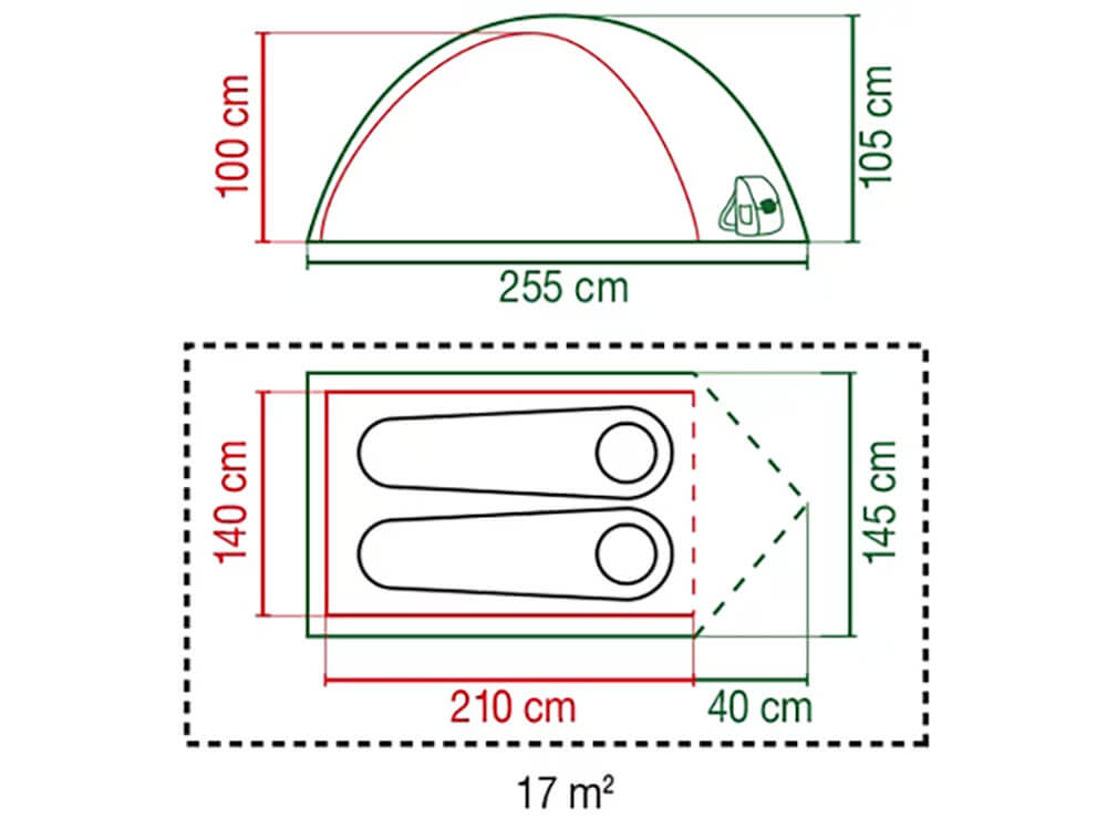 Coleman Darwin 2 Tent - Bivakshop