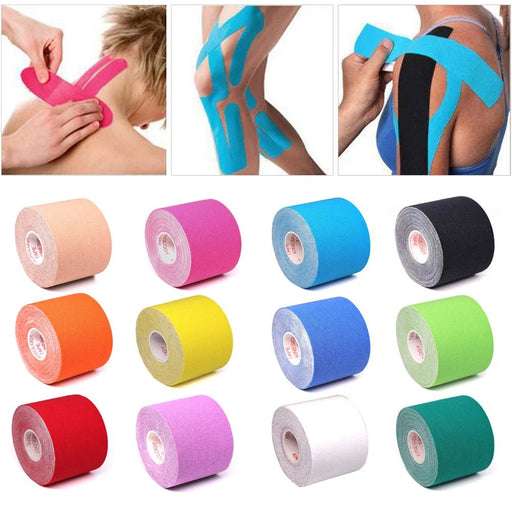 COYOCO kinesiologie tape - 5 maten elastische sport verbanden - Bivakshop