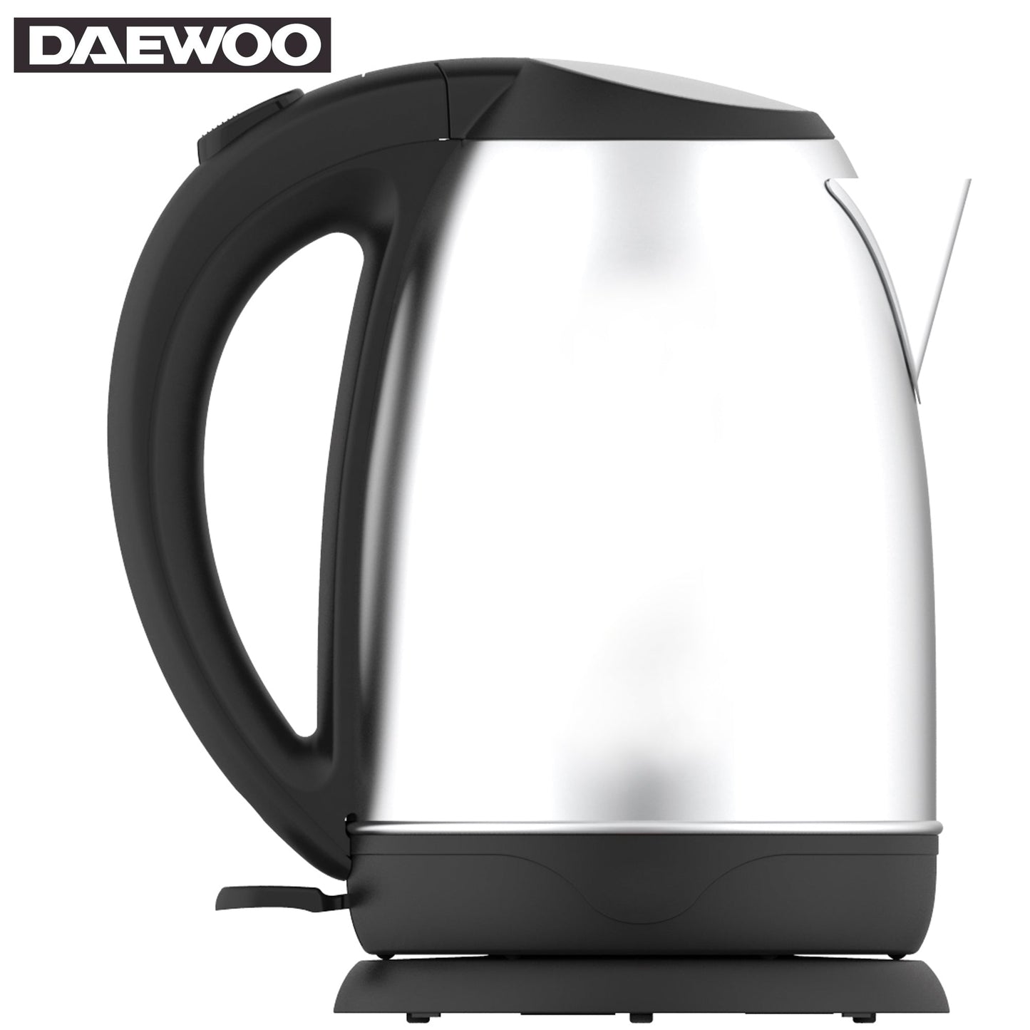 Daewoo SYM-1335: roestvrijstalen draadloze waterkoker - Bivakshop