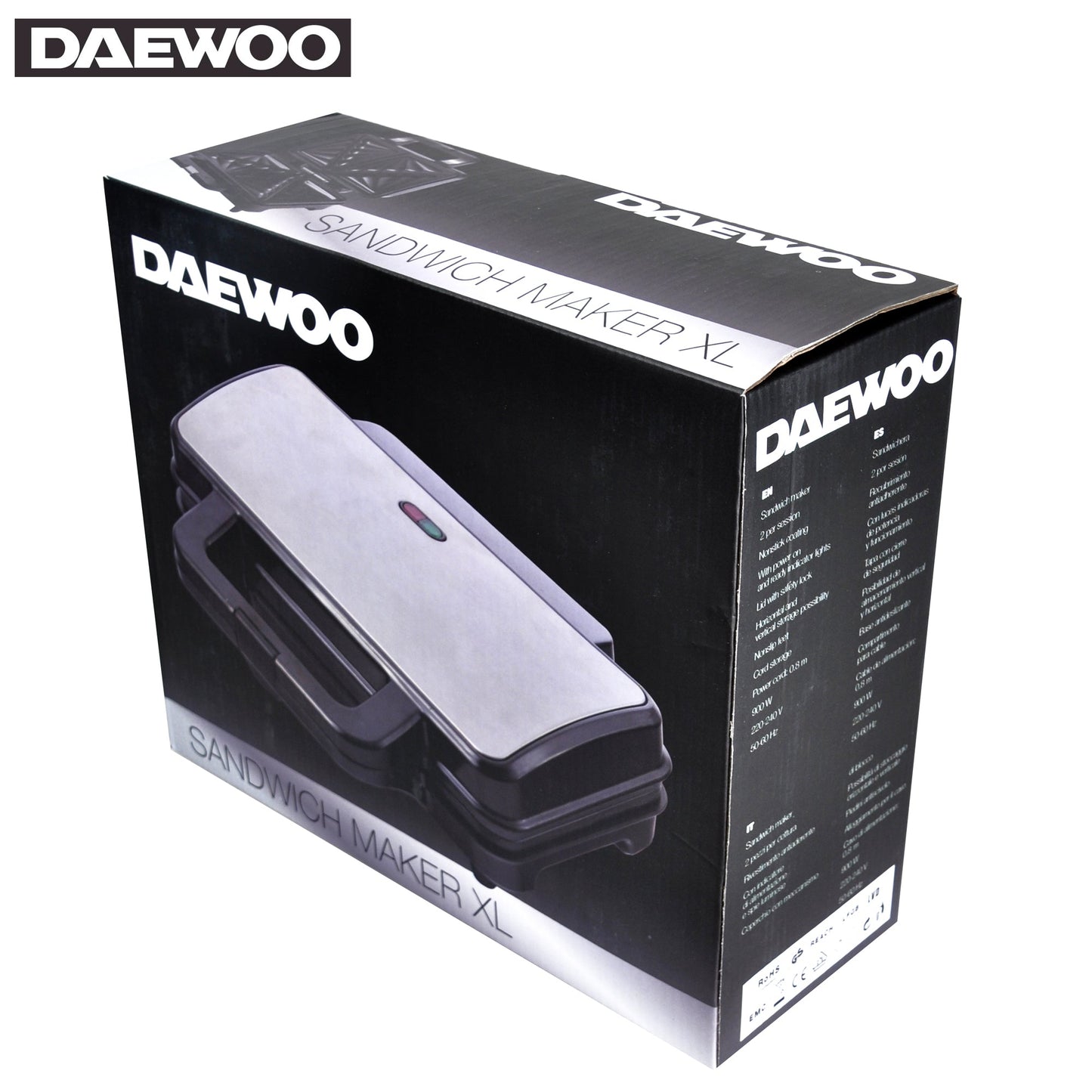 Daewoo SYM1267: Tosti-ijzer XL - Bivakshop