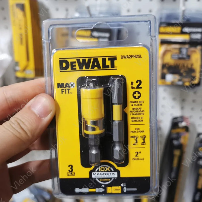 DEWALT DWA2PH2SL MAXFIT schroevendraaier bits 2" impact driver philips bit set - Bivakshop
