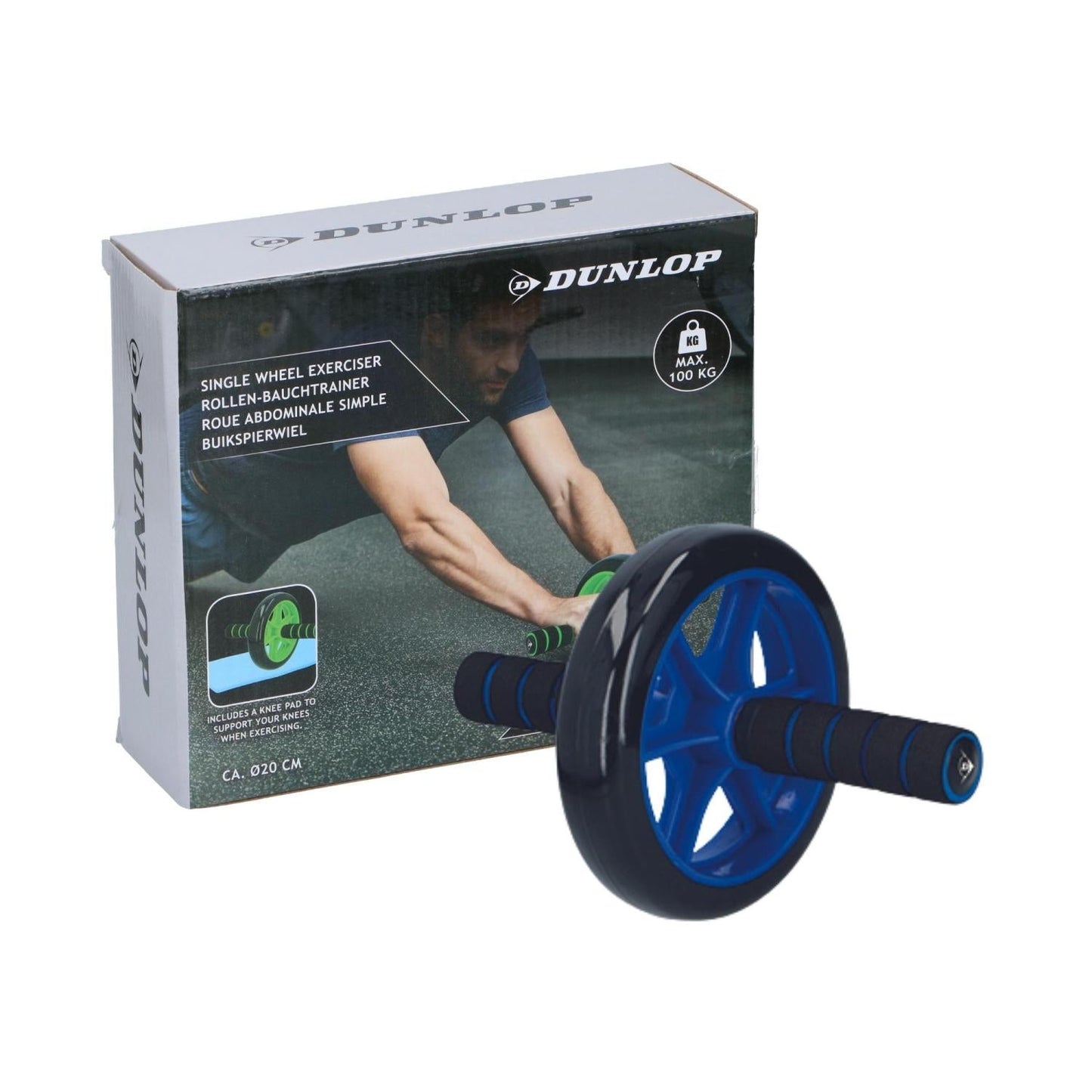 Dunlop Single Abs trainingswiel - Fitness Oefening - Bivakshop