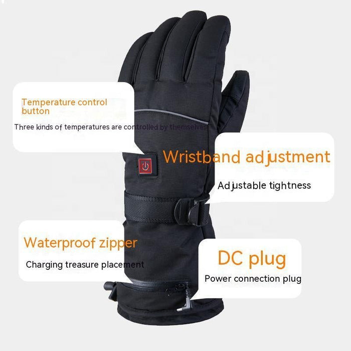 Elektrisch Verwarmde Handschoenen - Thermisch - Waterdicht - Batterij Oplaadbaar - Winter - Bivakshop