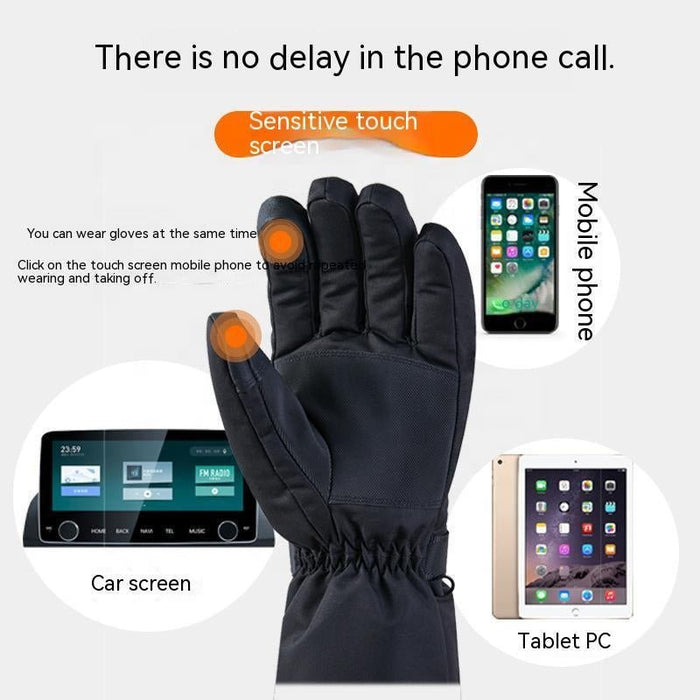 Elektrisch Verwarmde Handschoenen - Thermisch - Waterdicht - Batterij Oplaadbaar - Winter - Bivakshop