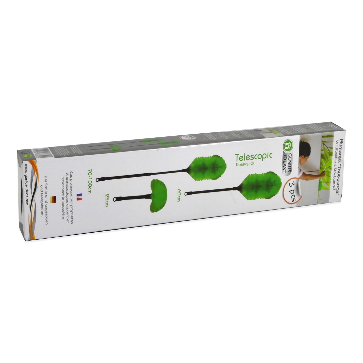 Genius Ideas 3 stuks multifunctionele statische poetsdoeken - Bivakshop