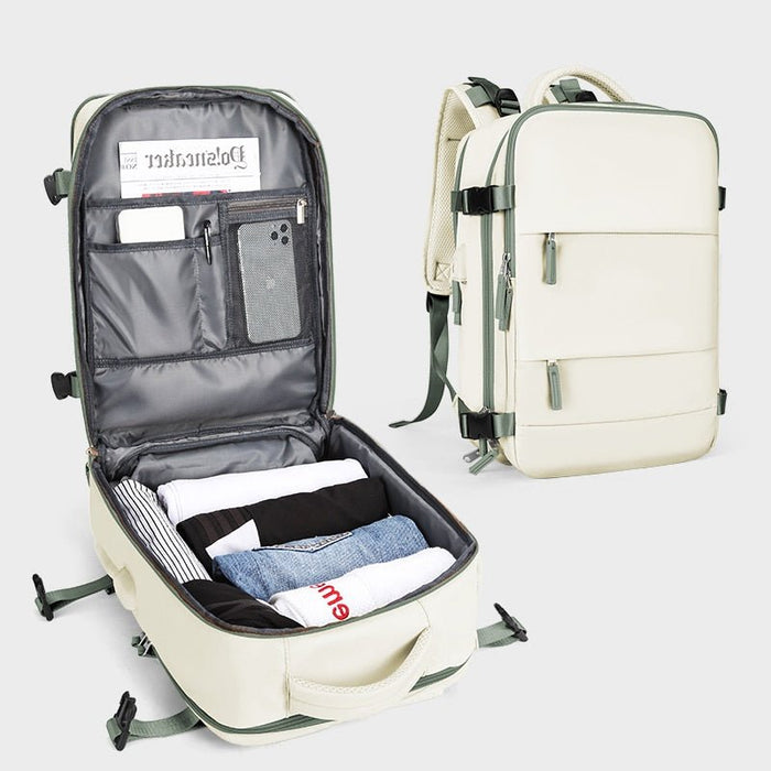 Grote reisrugzak voor mannen - Waterdichte laptoprugzak, Anti-Diefstal handbagage rugzak - Bivakshop