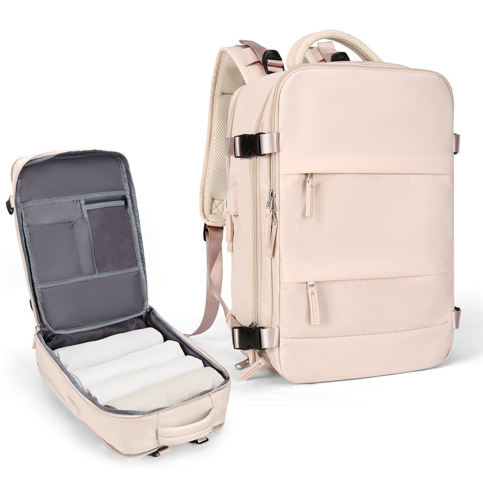 Grote reisrugzak voor mannen - Waterdichte laptoprugzak, Anti-Diefstal handbagage rugzak - Bivakshop