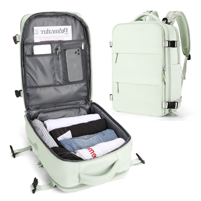 Grote reisrugzak voor mannen - Waterdichte laptoprugzak, Anti-Diefstal handbagage rugzak - Bivakshop