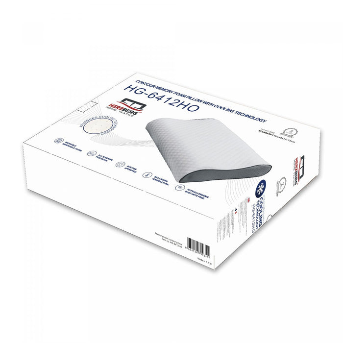 Herzberg HG-6412H0: Contour traagschuim kussen - Bivakshop