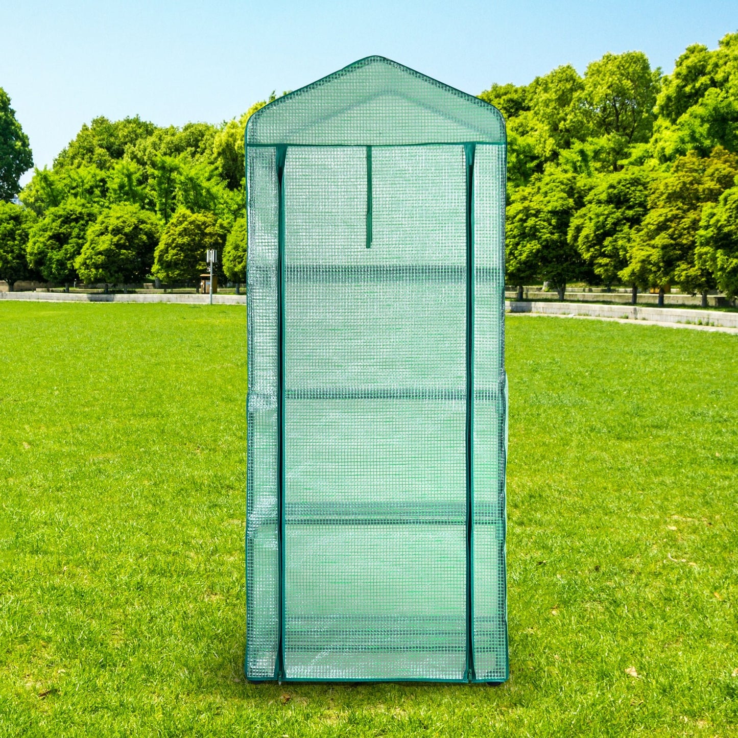 Herzberg HG-8001; 4-laagse broeikas - Bescherm je planten - Bivakshop