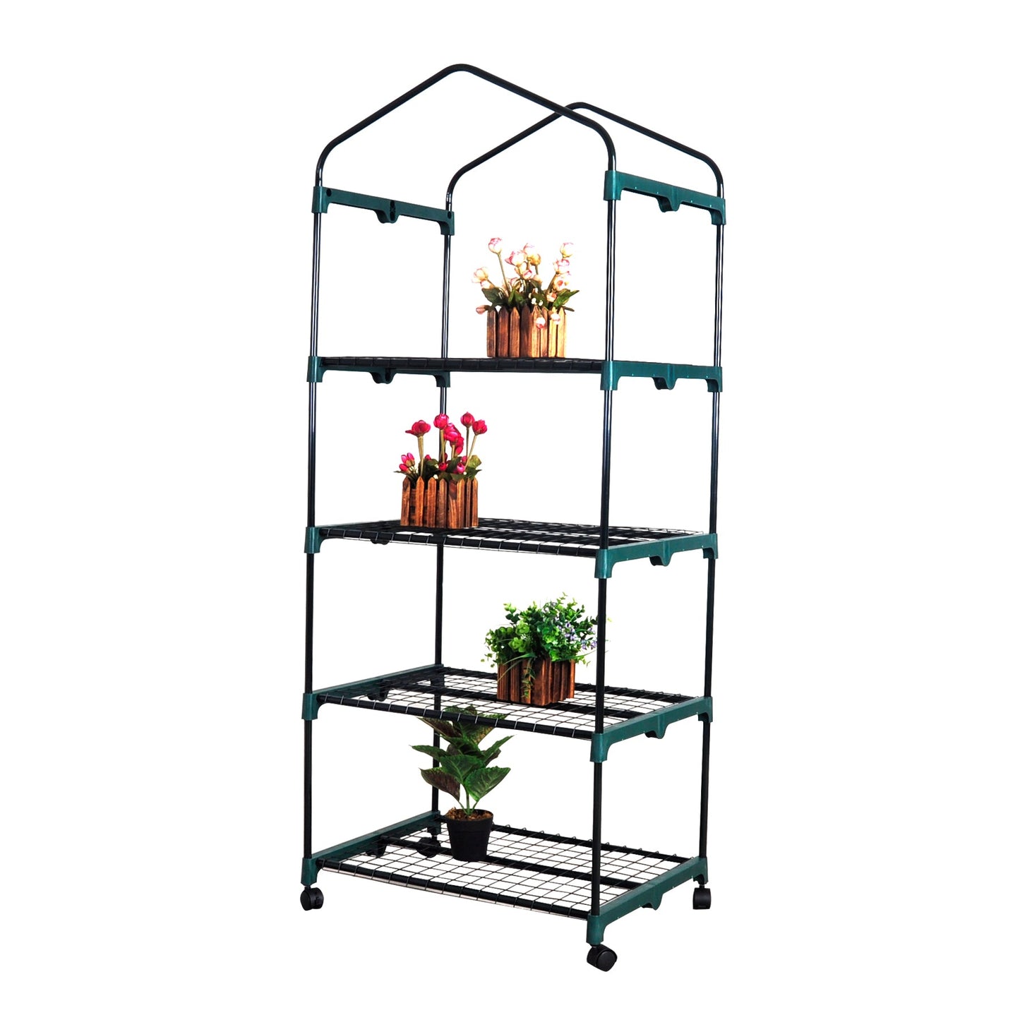 Herzberg HG-8001; 4-laagse broeikas - Bescherm je planten - Bivakshop