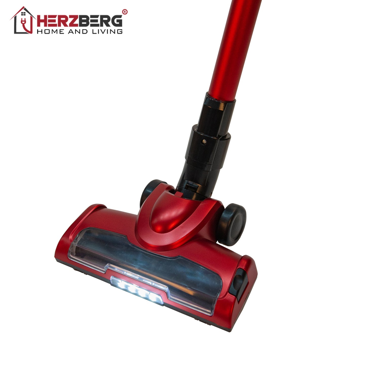 Herzberg HG-8074RD: oplaadbare stofzuiger - Bivakshop