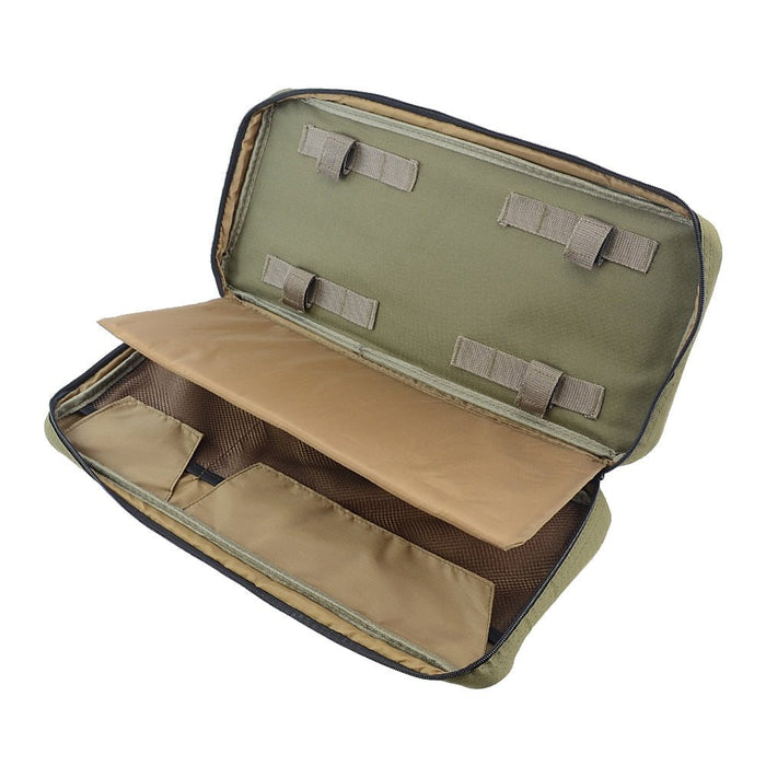 Hirisi Karpervissen draagtas met beetverklikkers, steunen en swingers - Karpervissen draagtas met apparatuur - Voor 2 of 3 hengels - Bivakshop