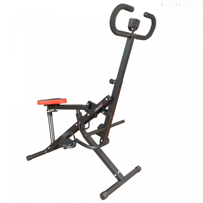 I-Kracht Total Fitness Crunch met digitale monitor Zwart - Bivakshop