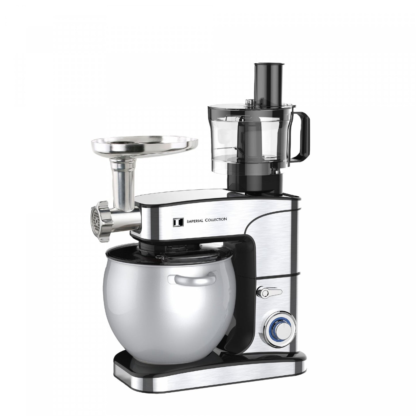 Imperial Collection ontwikkelde Keukenmixer, Vleesmolen En Citruspers in 1 - IM-KM2500 - Bivakshop