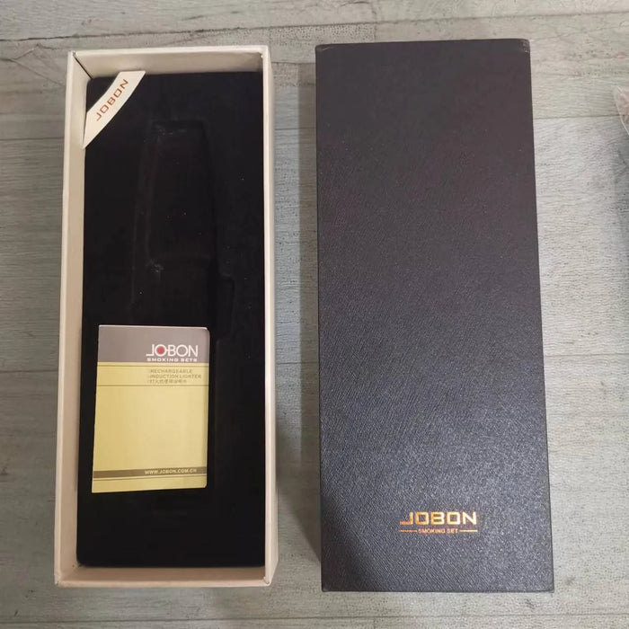 Jobon metal outdoor winddicht turbine aansteker - Krachtige blauwe vlam - Ideaal voor BBQ, lassen en meer! - Bivakshop