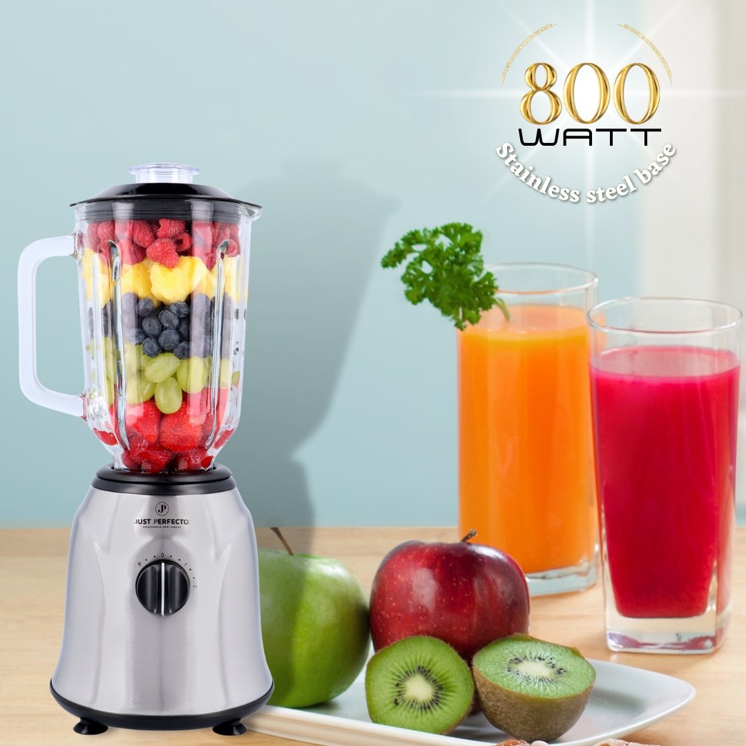 Just Perfecto JL-04: 800W Blender & Smoothie Maker 800W - 1.5L - Bivakshop