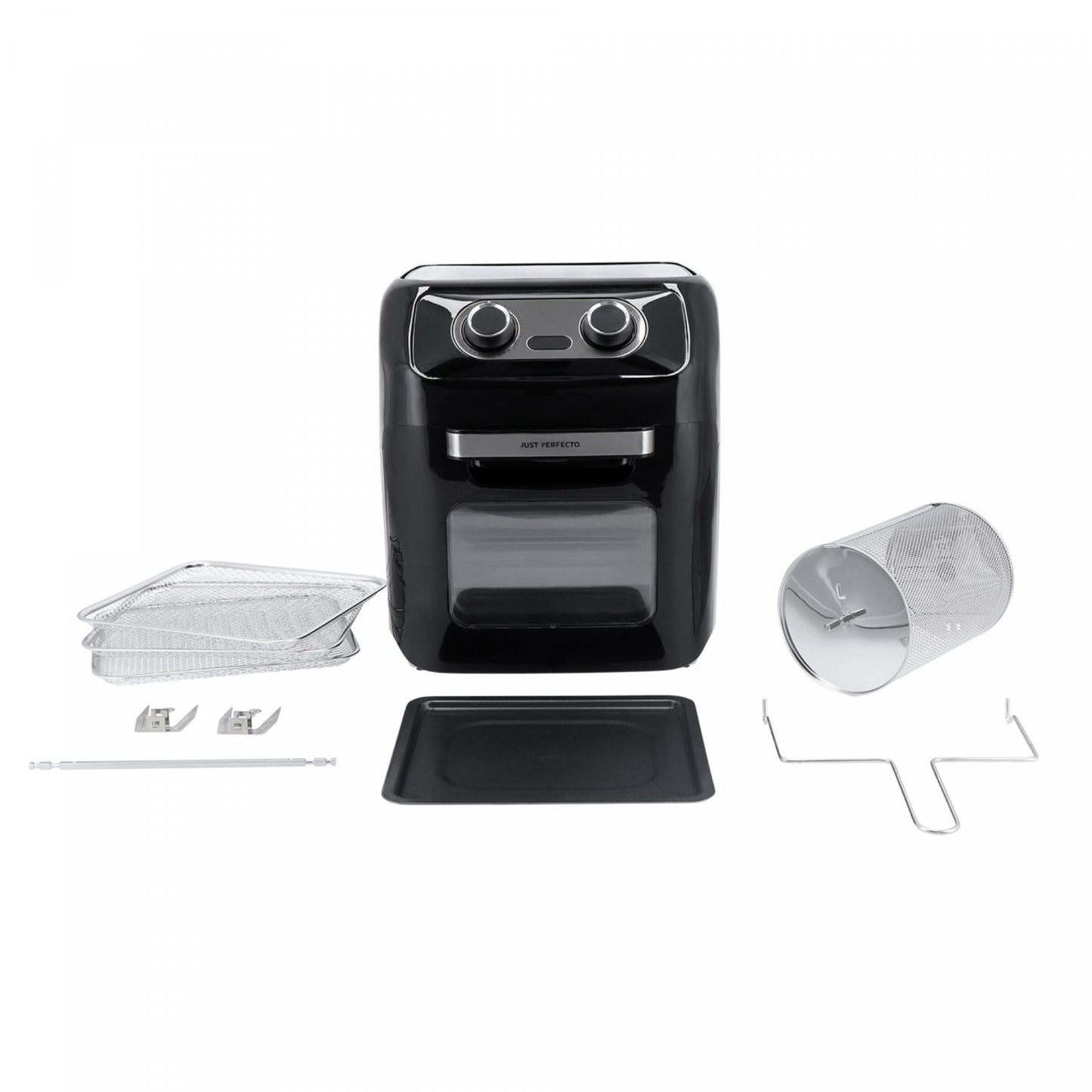Just Perfecto JL-07: 1800W 12-in-1 Airfryer Oven XXL 12L - Bivakshop