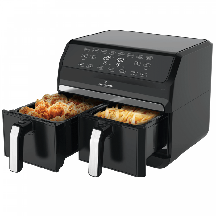 Just Perfecto JL - 09: 1700W 8 - in - 1 Airfryer XXL - 8L - Bivakshop