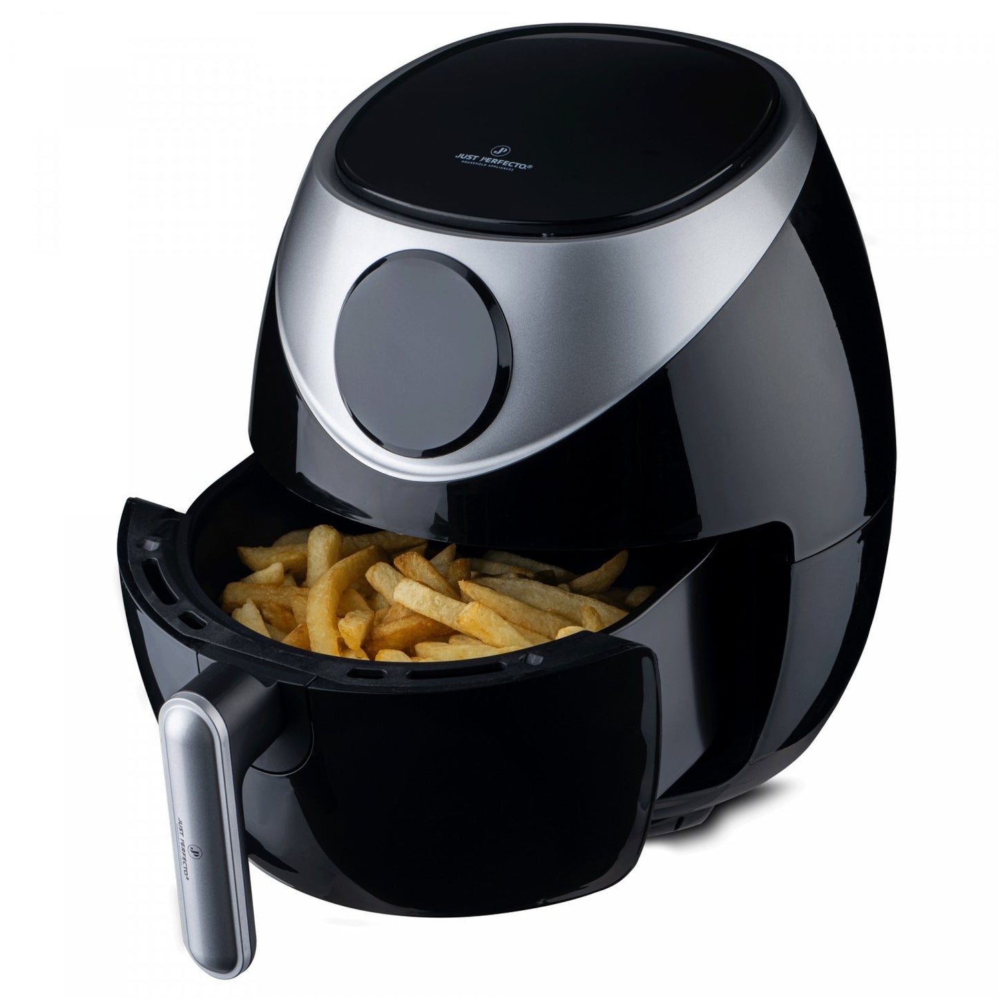 Just Perfecto JL-20: 1400W heteluchtfriteuse met led-aanraakbediening - 3,2 l - Bivakshop