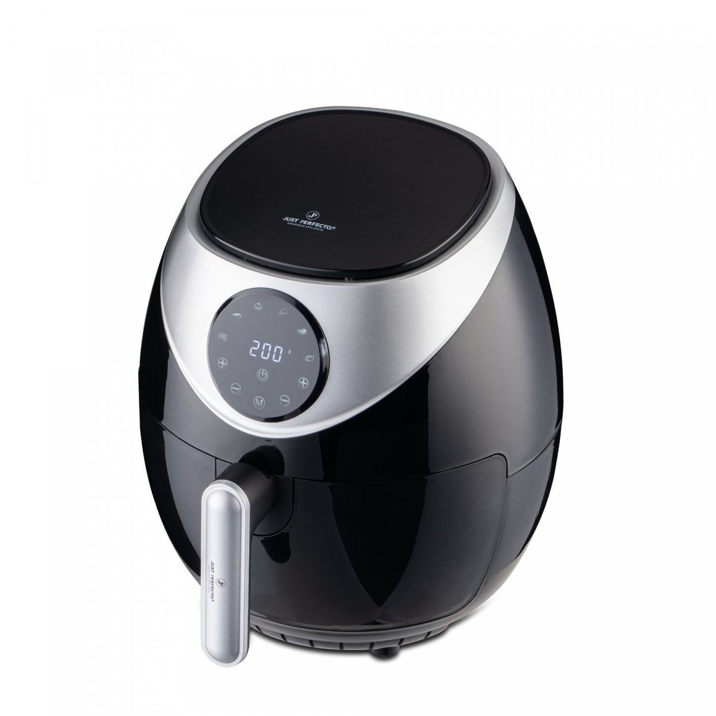 Just Perfecto JL-20: 1400W heteluchtfriteuse met led-aanraakbediening - 3,2 l - Bivakshop