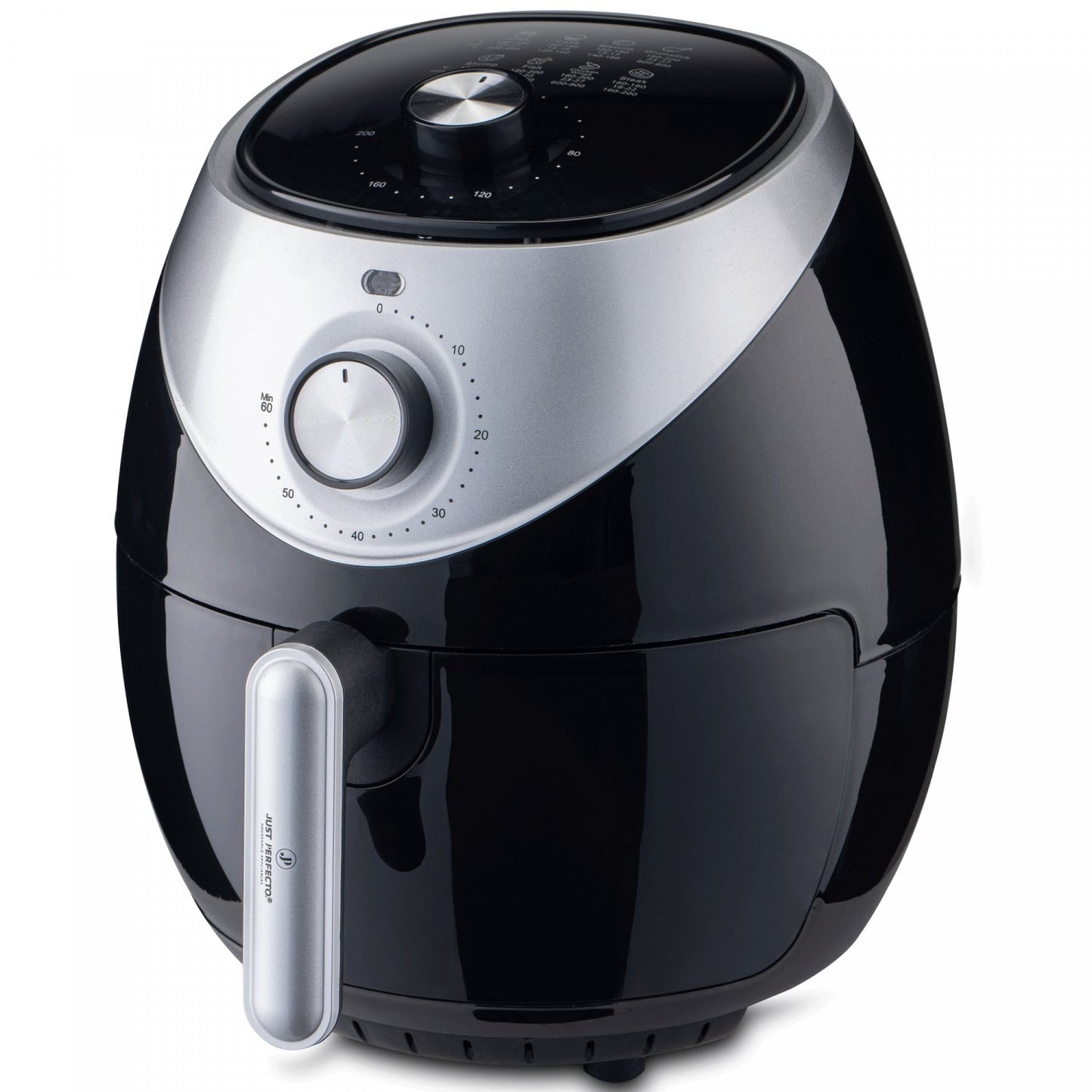 Just Perfecto JL-21: 1400W heteluchtfriteuse met knopbediening - 3,2L - Bivakshop