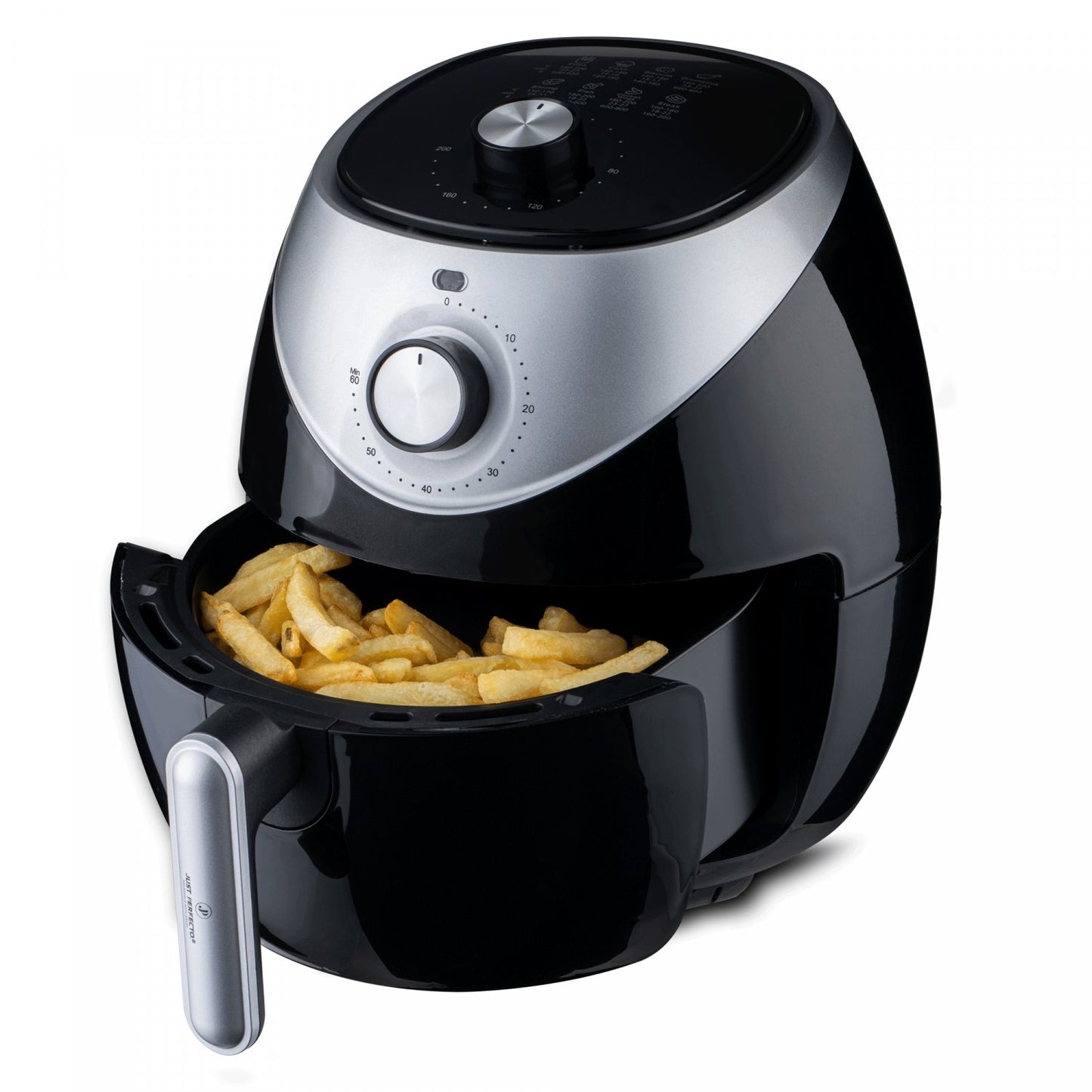 Just Perfecto JL-21: 1400W heteluchtfriteuse met knopbediening - 3,2L - Bivakshop