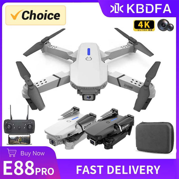 KDBFA 2023 nieuwe E88 Pro WIFI FPV Drone met 4K camera - Opvouwbare quadcopter - Bivakshop
