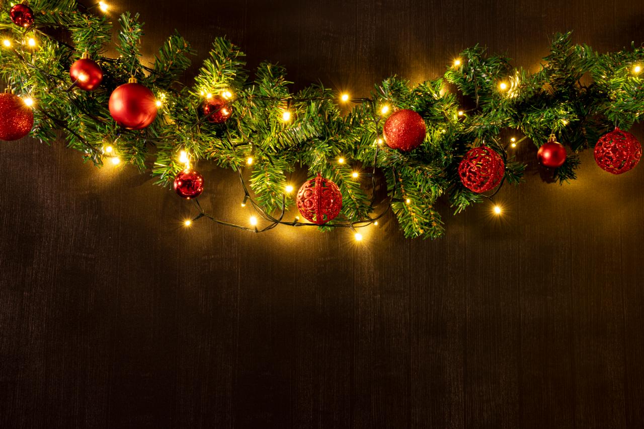 Kerst Guirlande 270Cm - Bivakshop