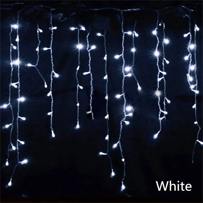 Kerstverlichting waterval buitendecoratie 5M hangend - 1lichtslinger - Bivakshop