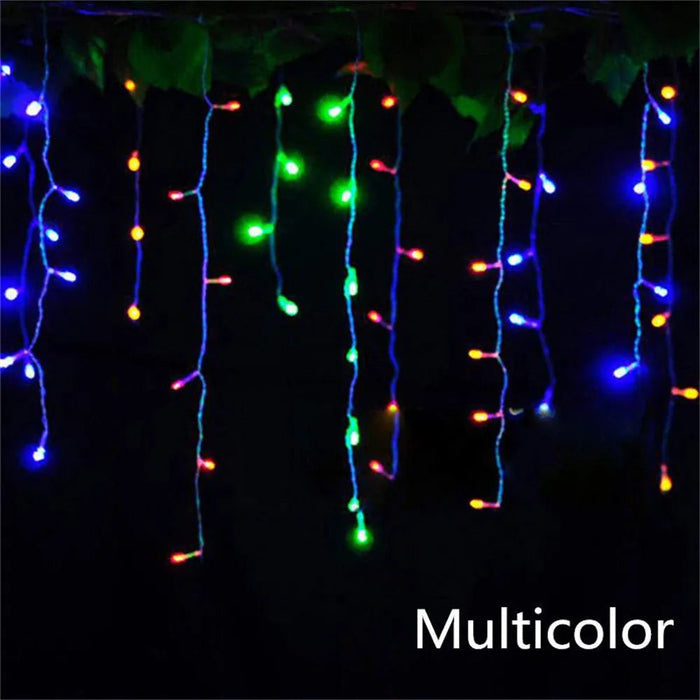 Kerstverlichting waterval buitendecoratie 5M hangend - 1lichtslinger - Bivakshop