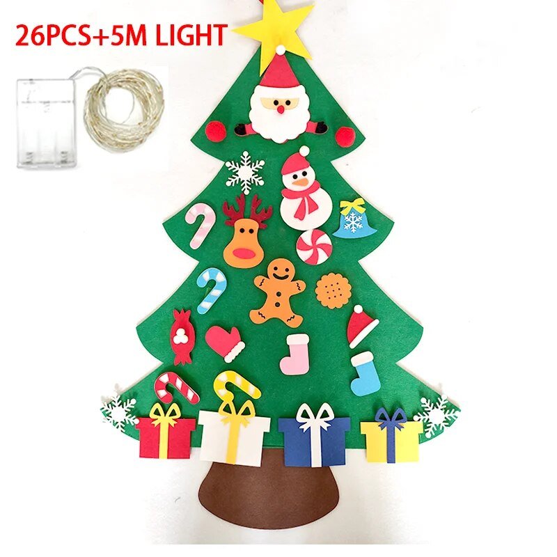 Kids DIY vilt kerstboom decoratie - Perfect voor kerstmis 2022! - Bivakshop