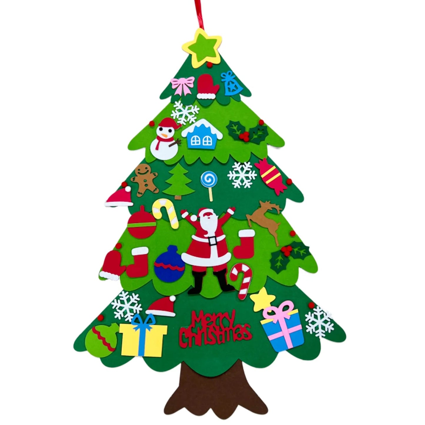Kids DIY vilt kerstboom decoratie - Perfect voor kerstmis 2022! - Bivakshop