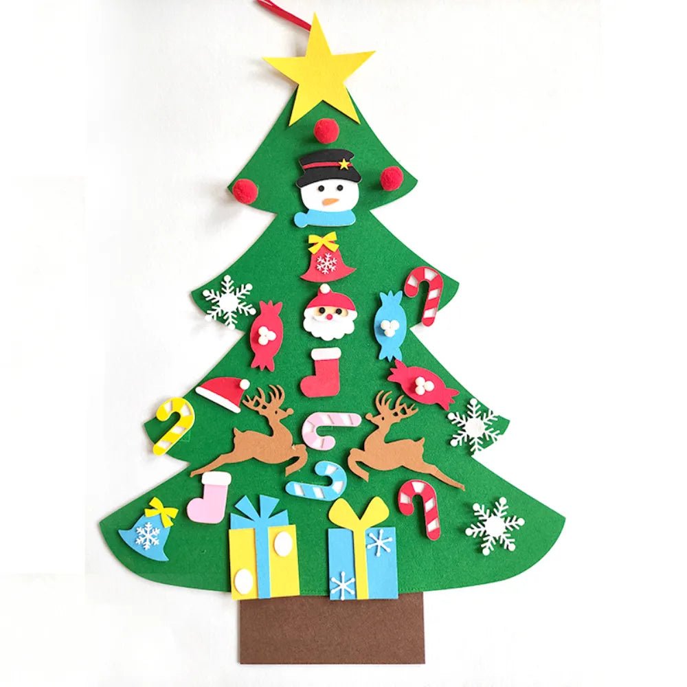 Kids DIY vilt kerstboom decoratie - Perfect voor kerstmis 2022! - Bivakshop